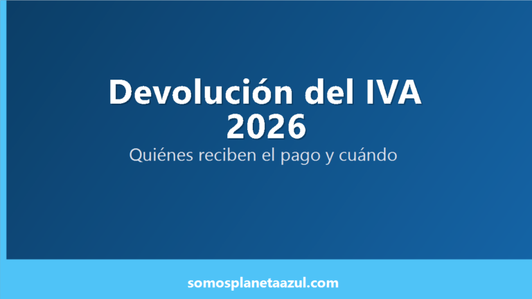 Portada de la Devolución del IVA 2026: quiénes reciben el pago y cuándo se entrega
